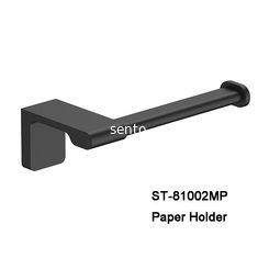 China Color de papel de acero inoxidable del negro del tenedor del rollo del papel higiénico del tenedor del montaje en la pared de la buena calidad proveedor