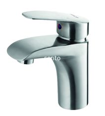 China Modelo bajo Brushed Basin Faucets del cuarto de baño de los grifos del lavabo del SUS 304 del grifo del lavabo proveedor