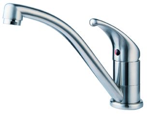 China WaterMark cepilló la cubierta del rubinetto del bagno montó la manija del uno con el grifo del fregadero del lavabo proveedor
