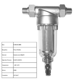 El sistema de acero inoxidable de la filtración del agua de la casa de Prefilter repercute el grifo del RO del hogar del filtro del purificador del filtro proveedor